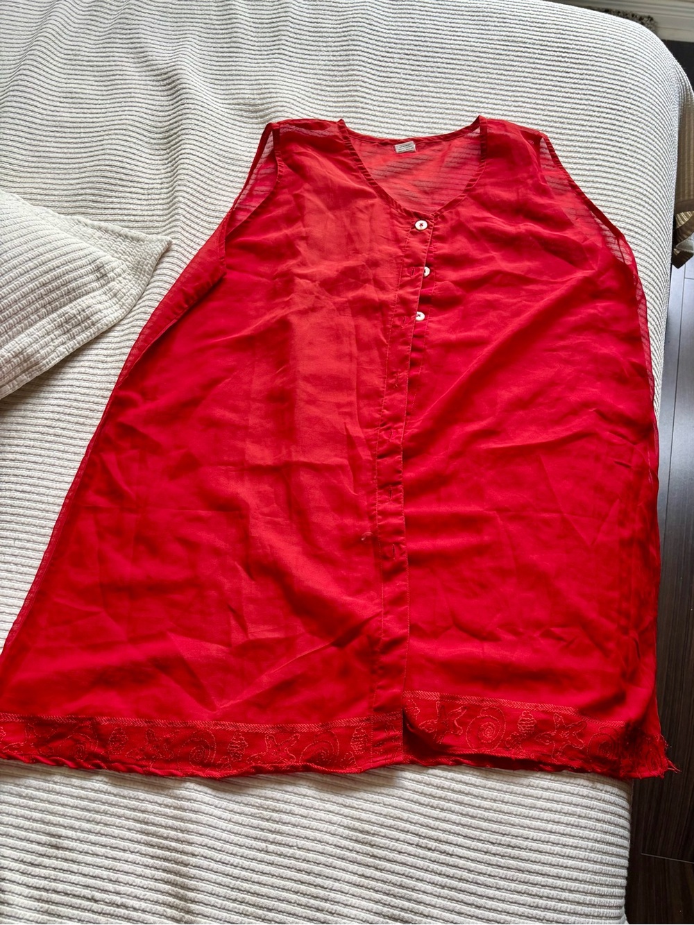 Oasis Red Beachwear Cover Up